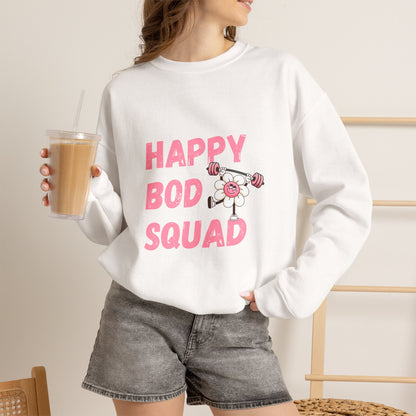 Happy Bod Squad Crewneck Sweatshirt