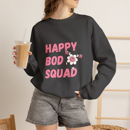 Happy Bod Squad Crewneck Sweatshirt