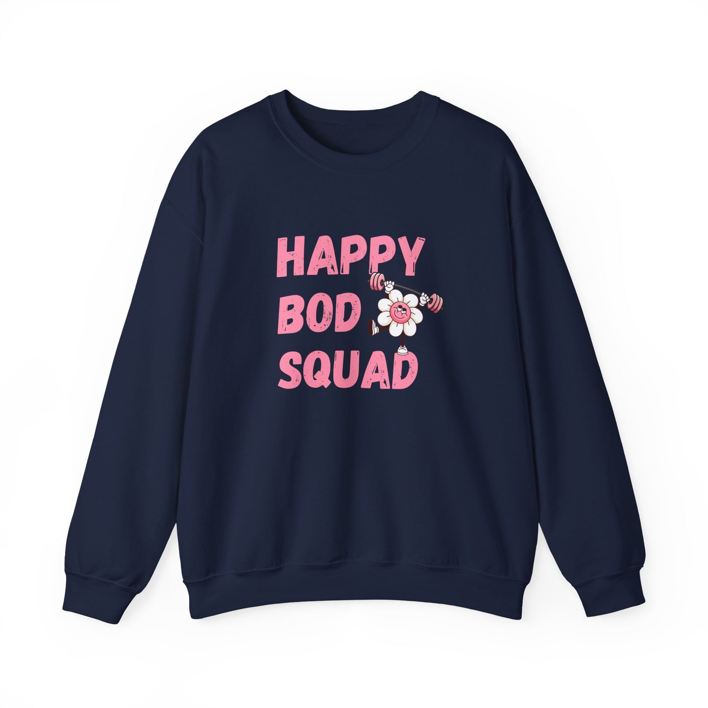 Happy Bod Squad Crewneck Sweatshirt