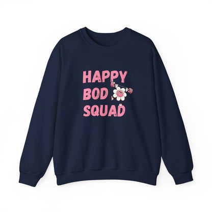 Happy Bod Squad Crewneck Sweatshirt