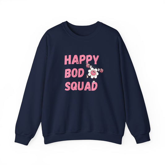 Happy Bod Squad Crewneck Sweatshirt