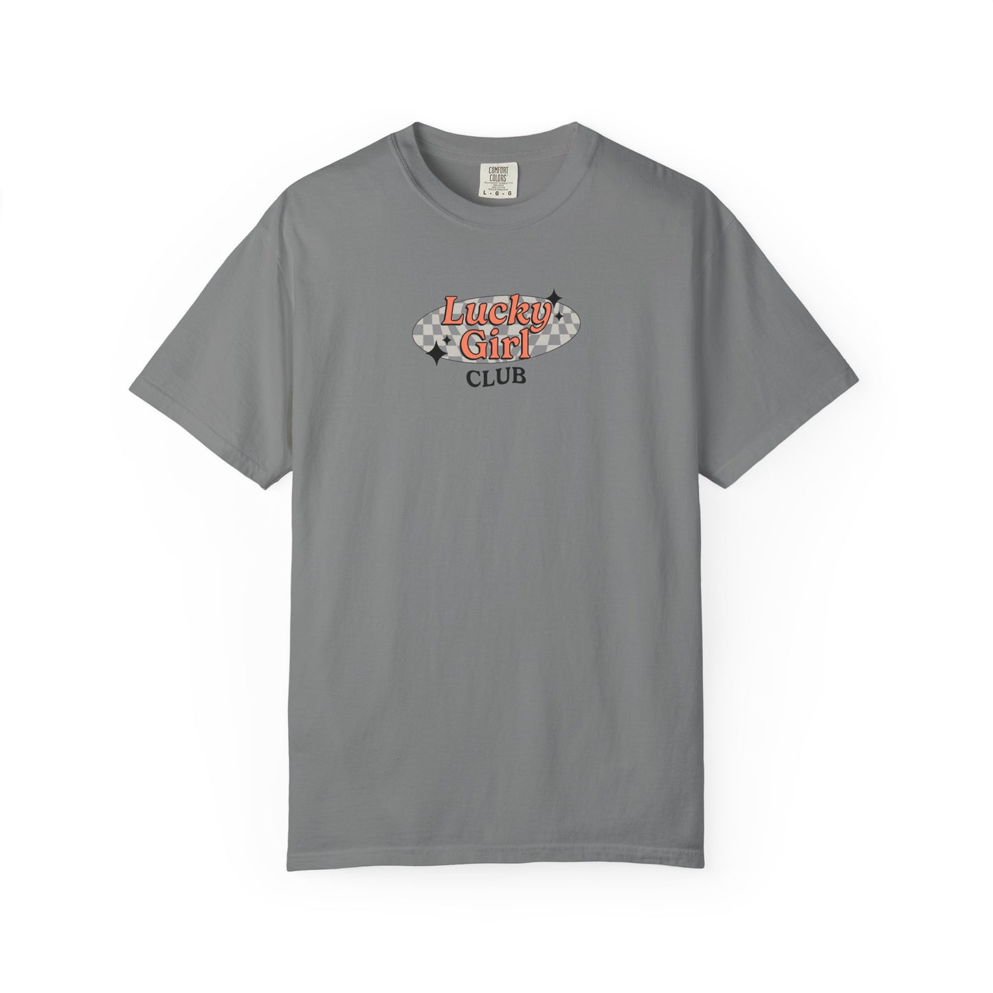 Lucky Girl Club Comfort Colors Tee