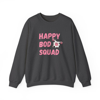 Happy Bod Squad Crewneck Sweatshirt
