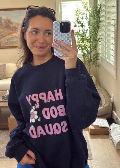 Happy Bod Squad Crewneck Sweatshirt