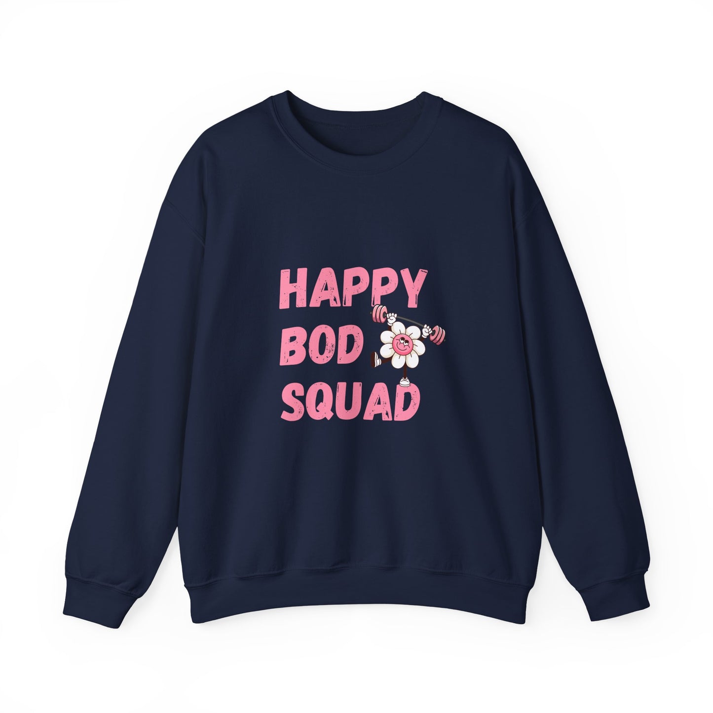 Happy Bod Squad Crewneck Sweatshirt
