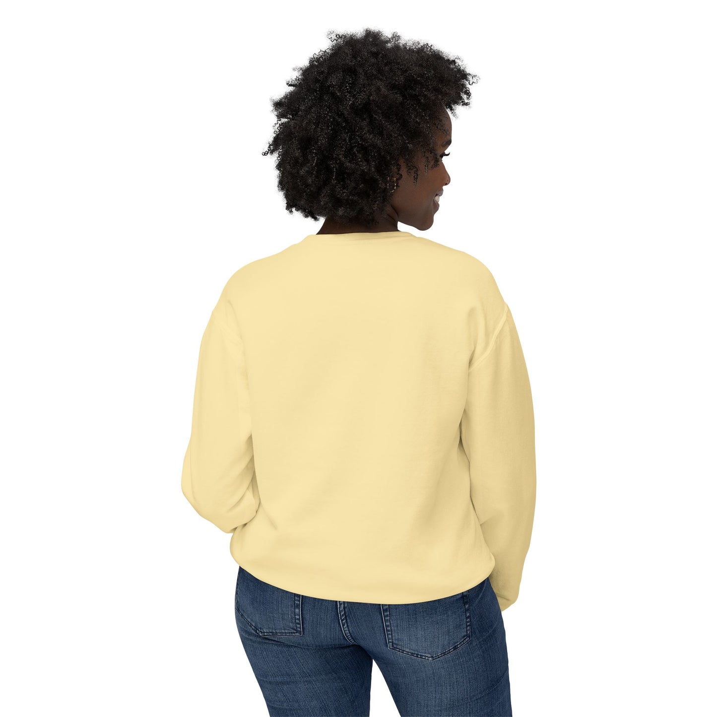 Lucky Girl Club Comfort Colors Lightweight Sweatshirt