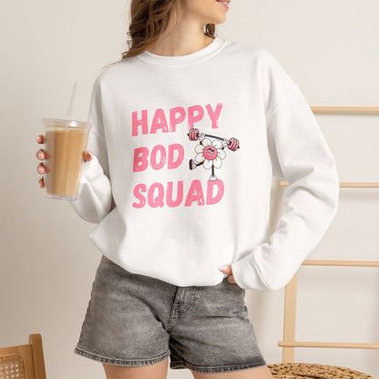 Happy Bod Squad Crewneck Sweatshirt