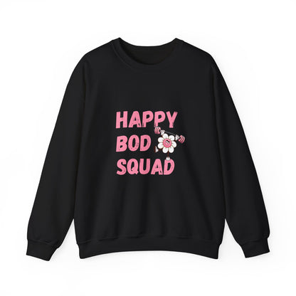 Happy Bod Squad Crewneck Sweatshirt